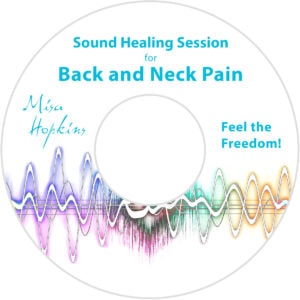 Back and Neck Pain, sound healing, sound healing cd, sound healing mp3